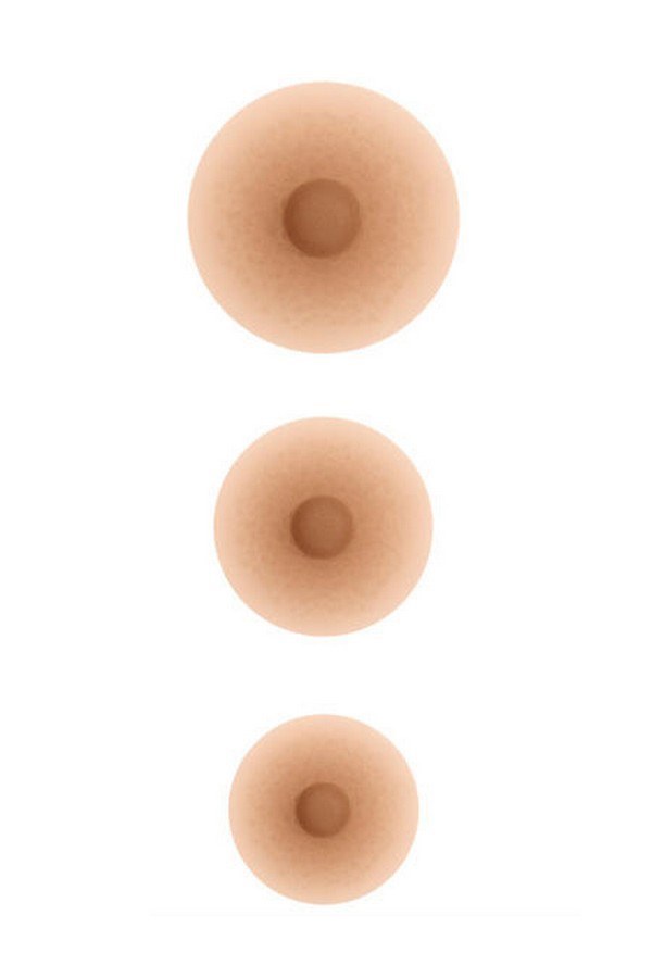 AMOENA Nipple Set-Almond