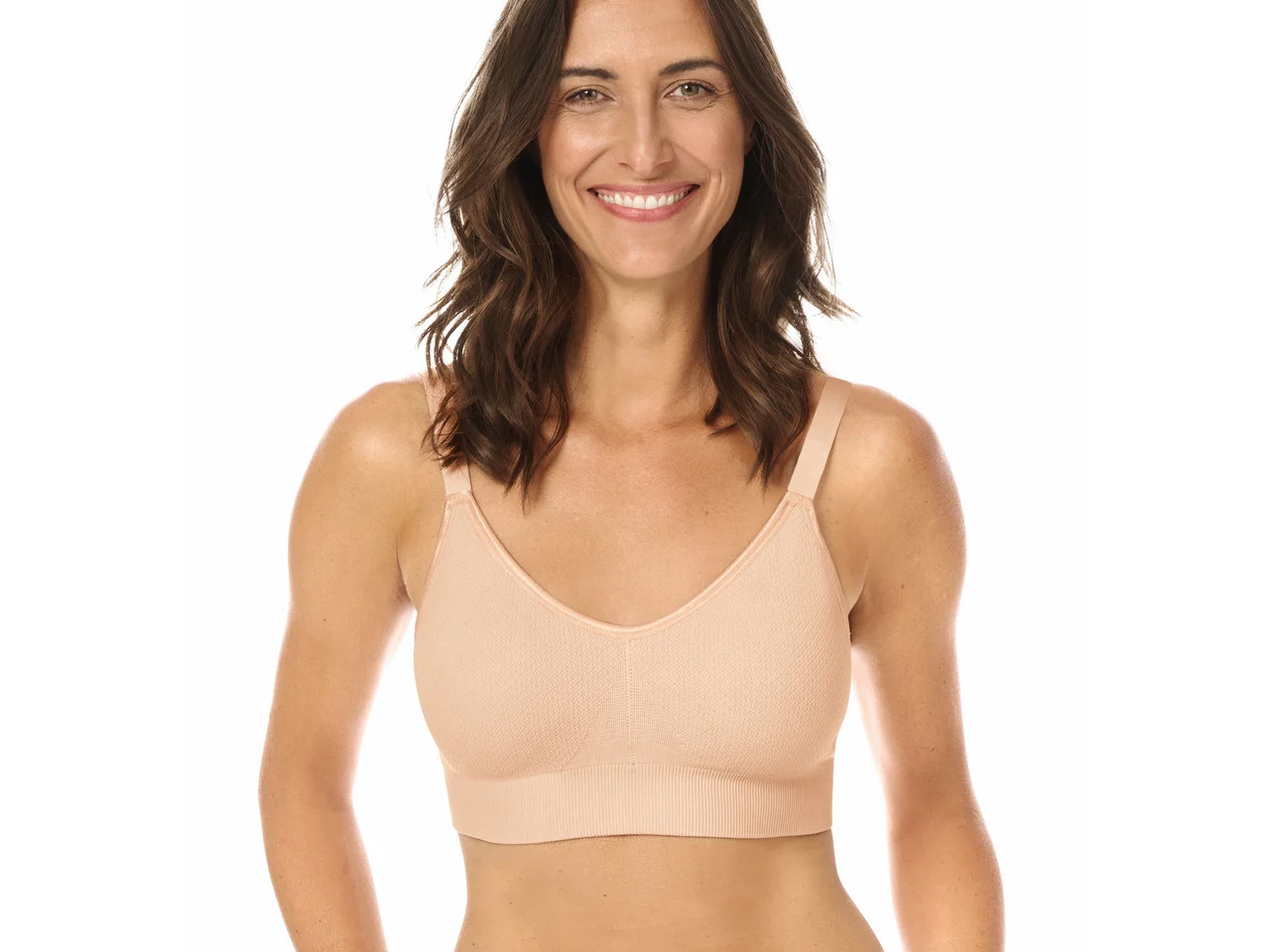Amoena Eliza Non-Wired Bra - Nude