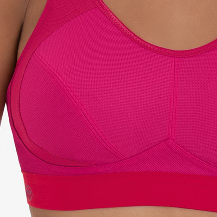 Anita - (Post) Sports Mastectomy Garment - Candy Red - Image 5