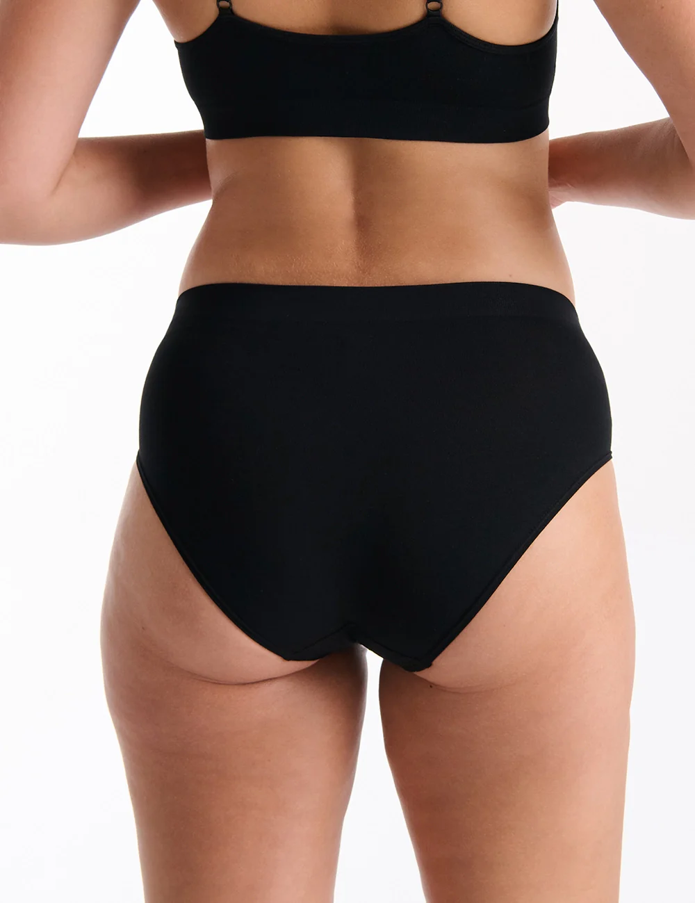 Ambra - Bare Essentials Midi Brief Black - Image 3
