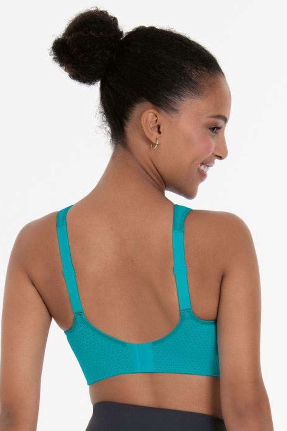Anita - Active Air Control Sports Bra - Peacock Blue - Image 4